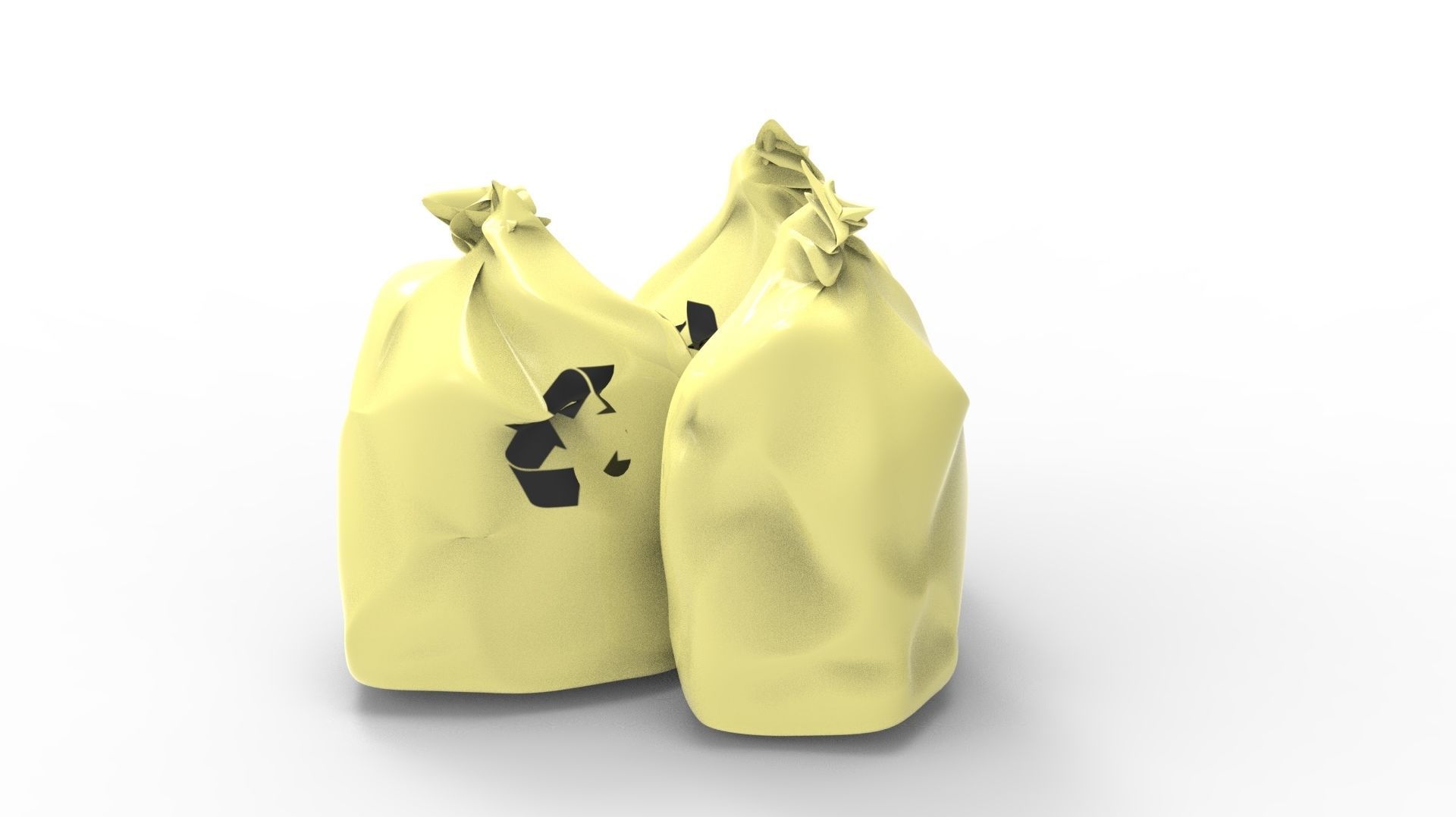 RUBBISH YELLOW 3D model_18