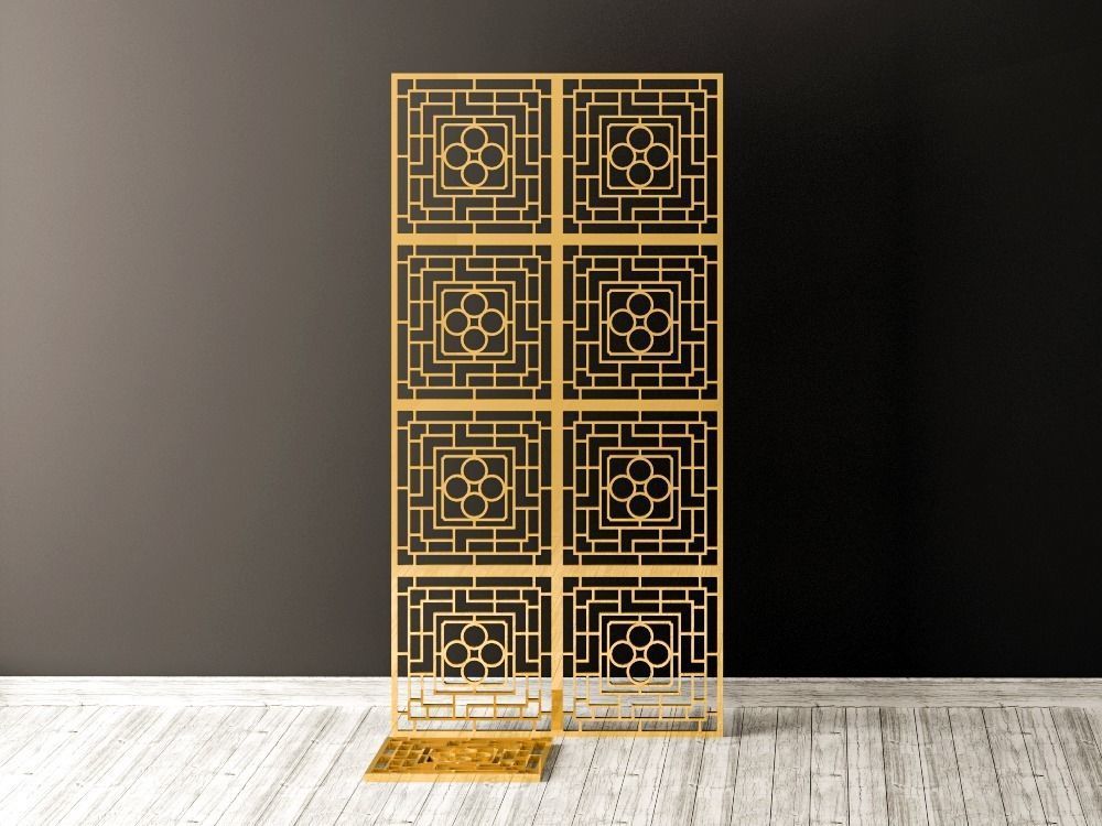 Decorative Panels Pack 5 3D Model Collection_5