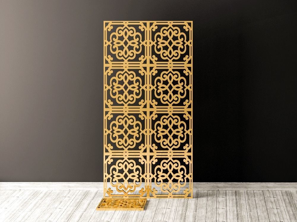 Decorative Panels Pack 5 3D Model Collection_21