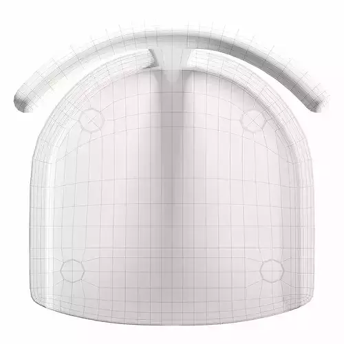 Oxbend Stool 3D model 6