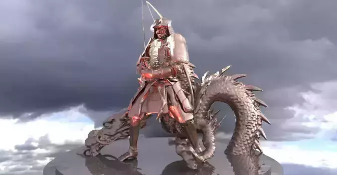 Dragon Samurai warrior