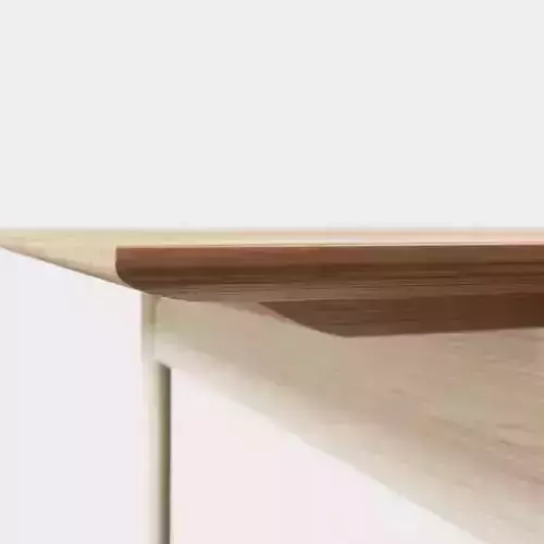 Kaufmann Table and Egyptian Chair bu Finn Juhl