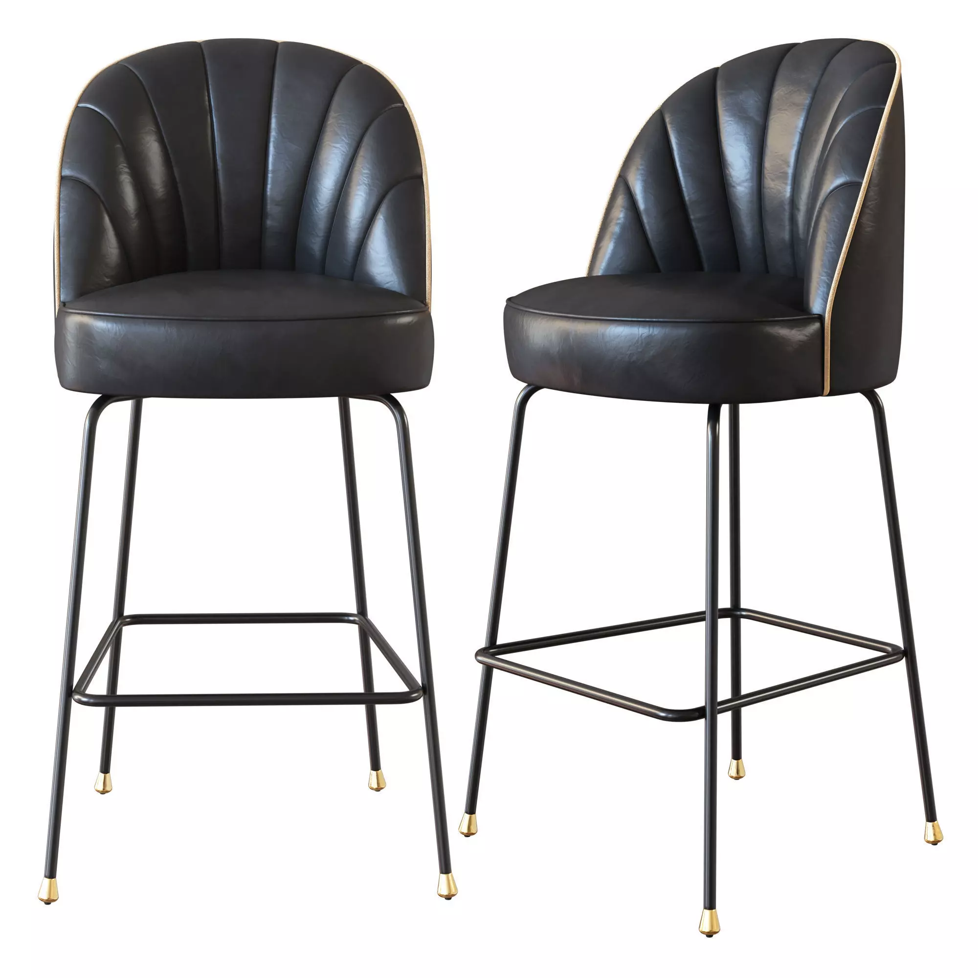 ToposWorkshop Carmel Bar Stool 3D model_0