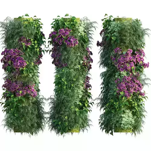 Vertical garden 26 3D model