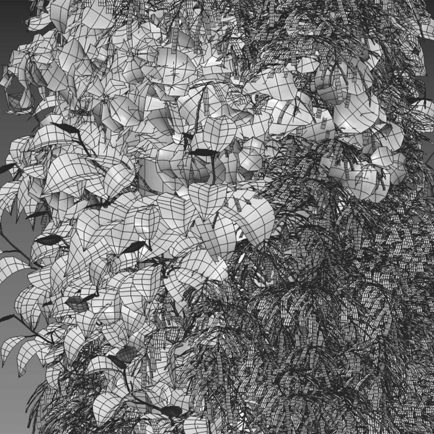 Vertical garden 26 3D model_7