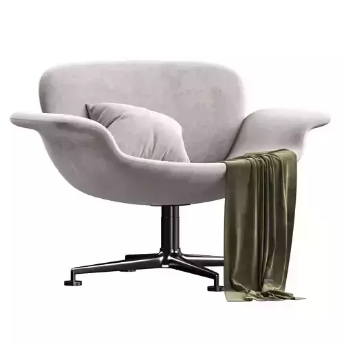 Swivel Lounge Chair 3D model