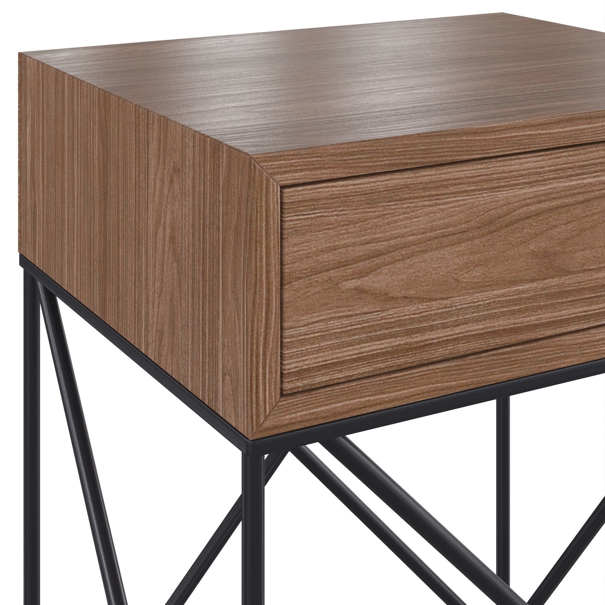 Bedside table Prince 3D model_3