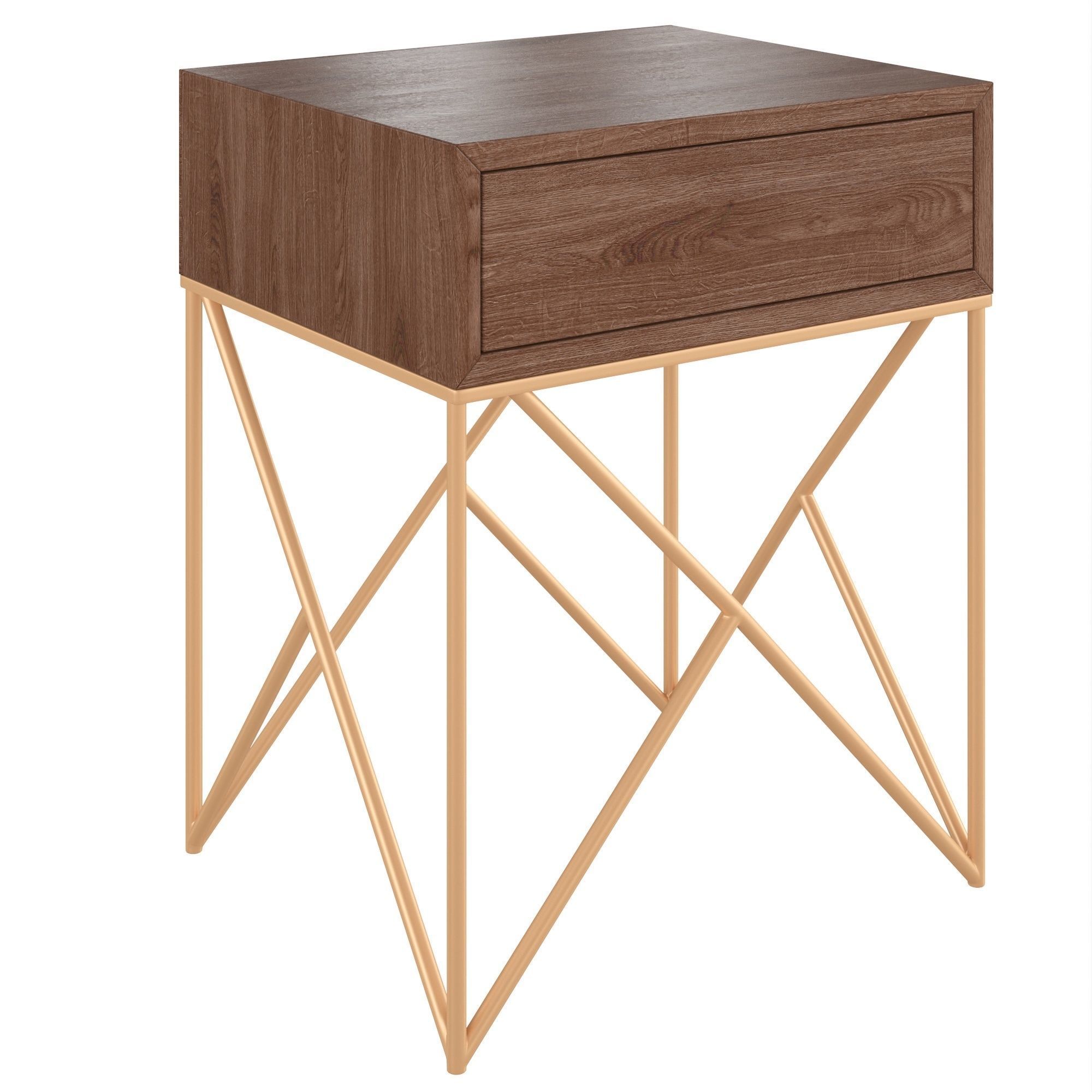 Bedside table Prince 3D model_4