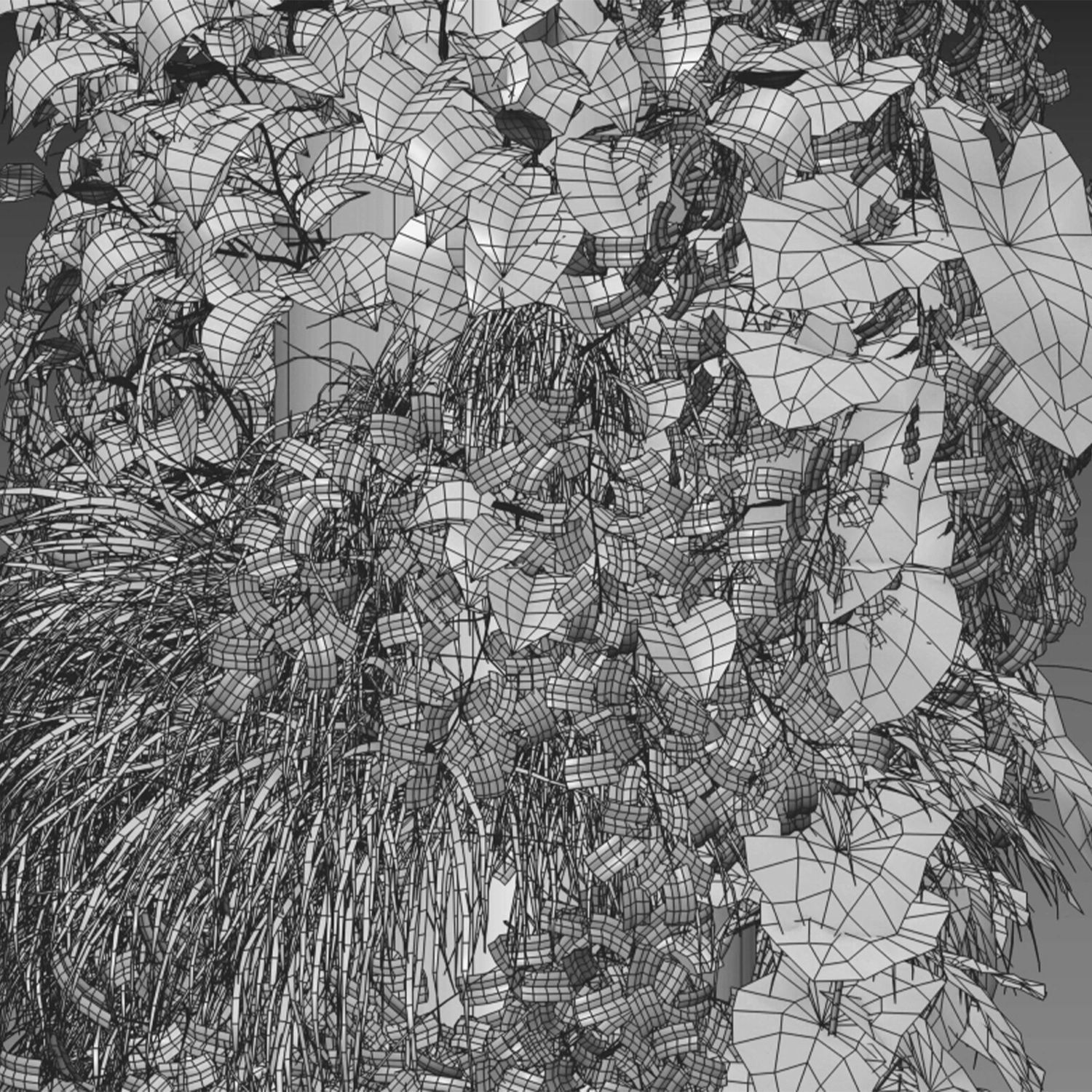 Vertical garden 24 3D model_7