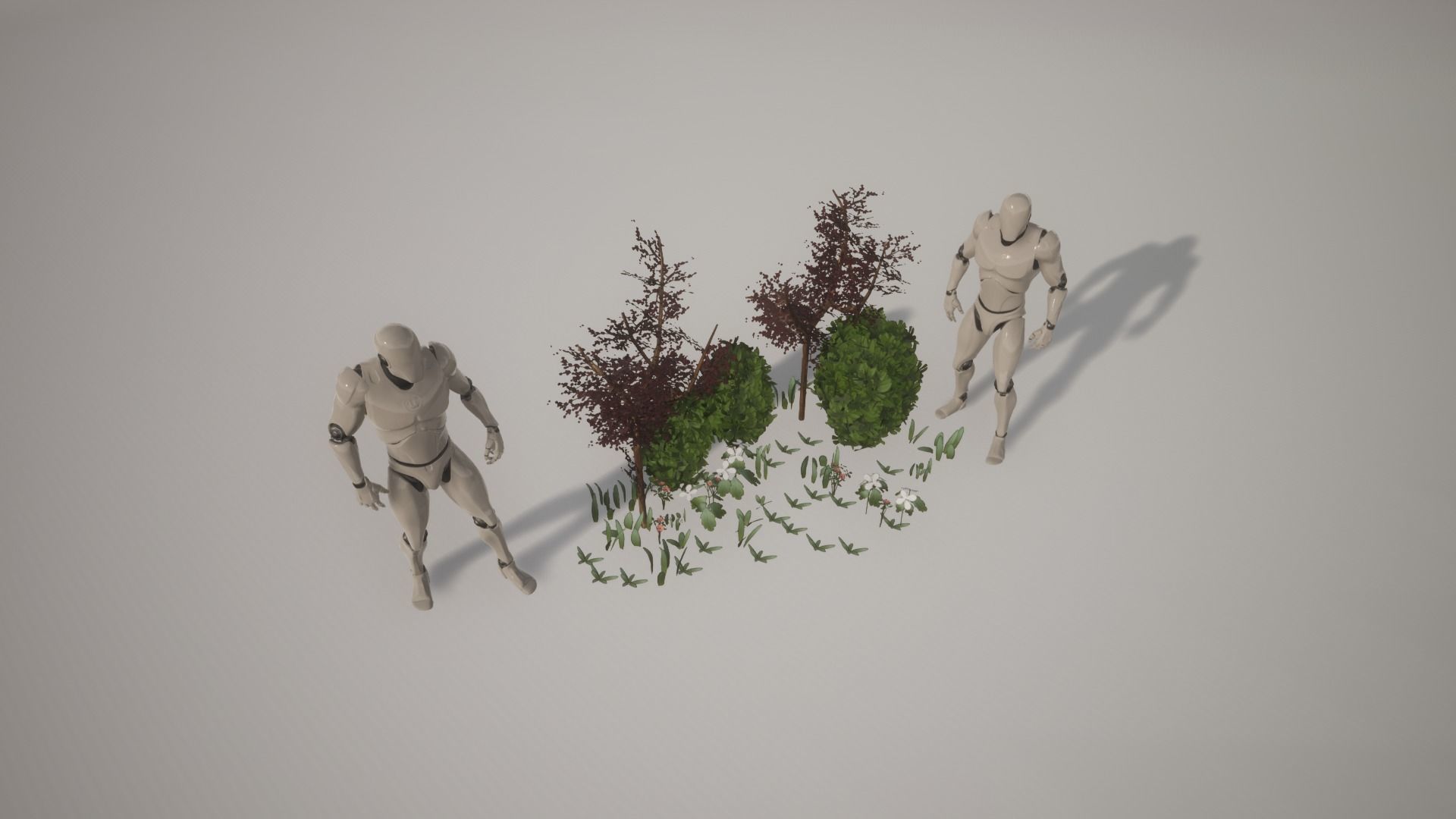 Stylized Foliage Pack - UE4 preview images Low-poly 3D model_3