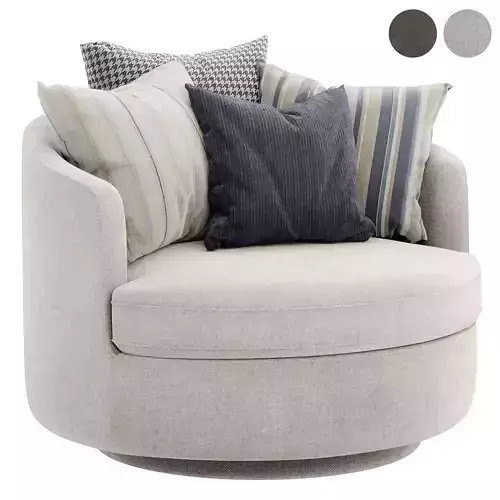 Viv grand swivel armchair