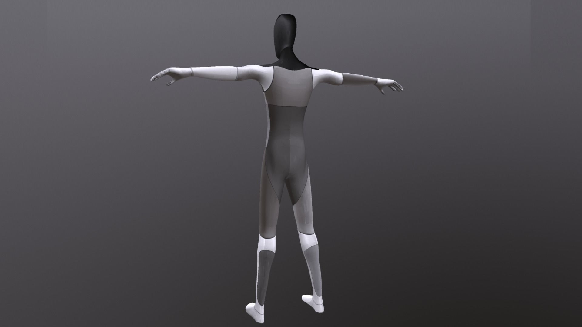 TESLA BOT CHARACTER PBR Low-poly 3D model_5