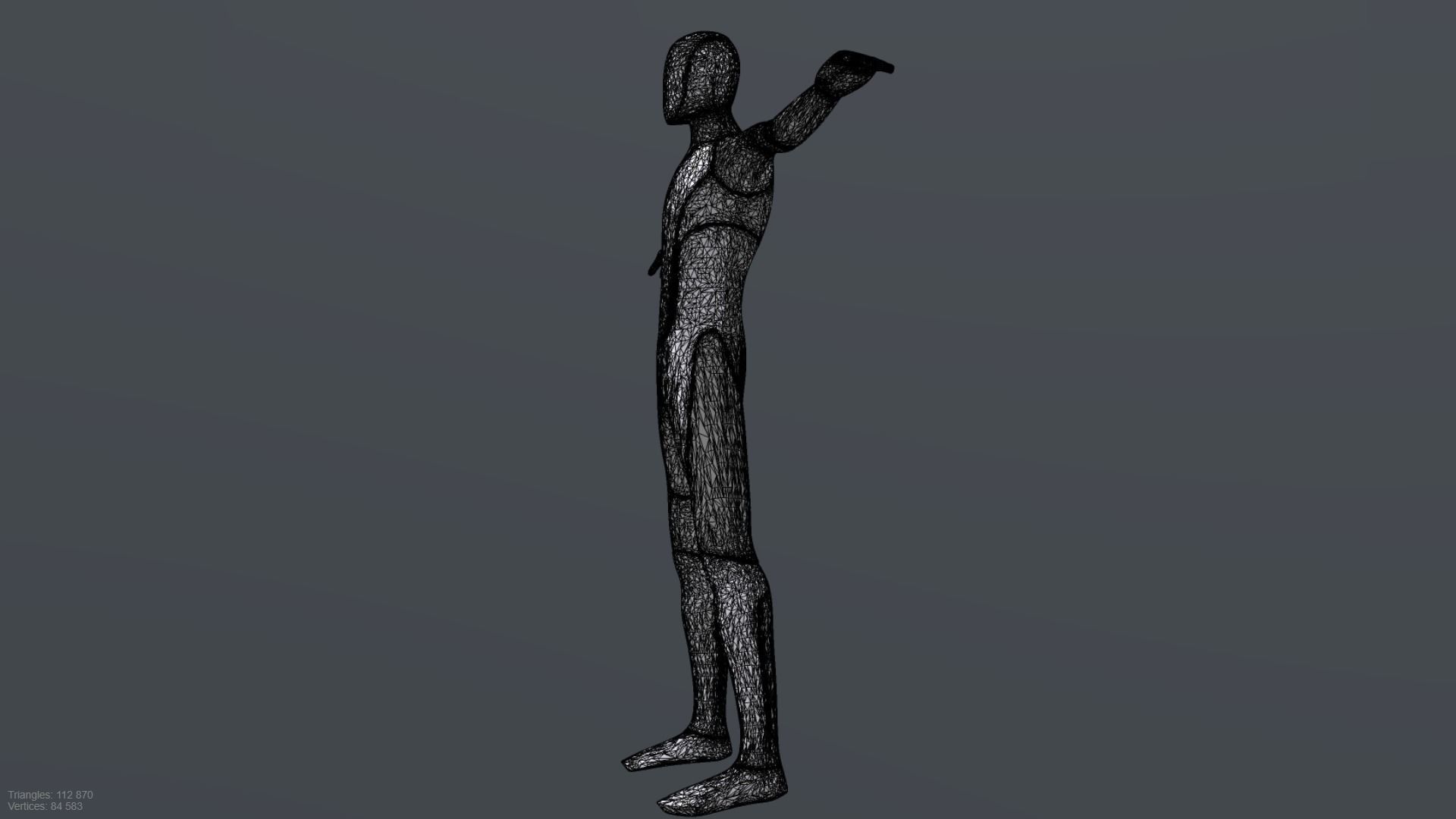 TESLA BOT CHARACTER PBR Low-poly 3D model_4