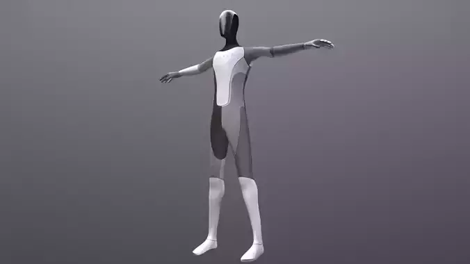 TESLA BOT CHARACTER PBR
