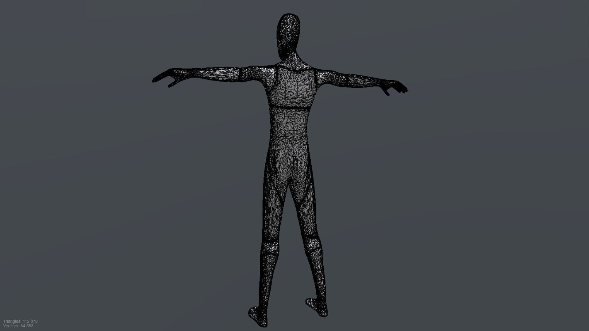 TESLA BOT CHARACTER PBR Low-poly 3D model_6