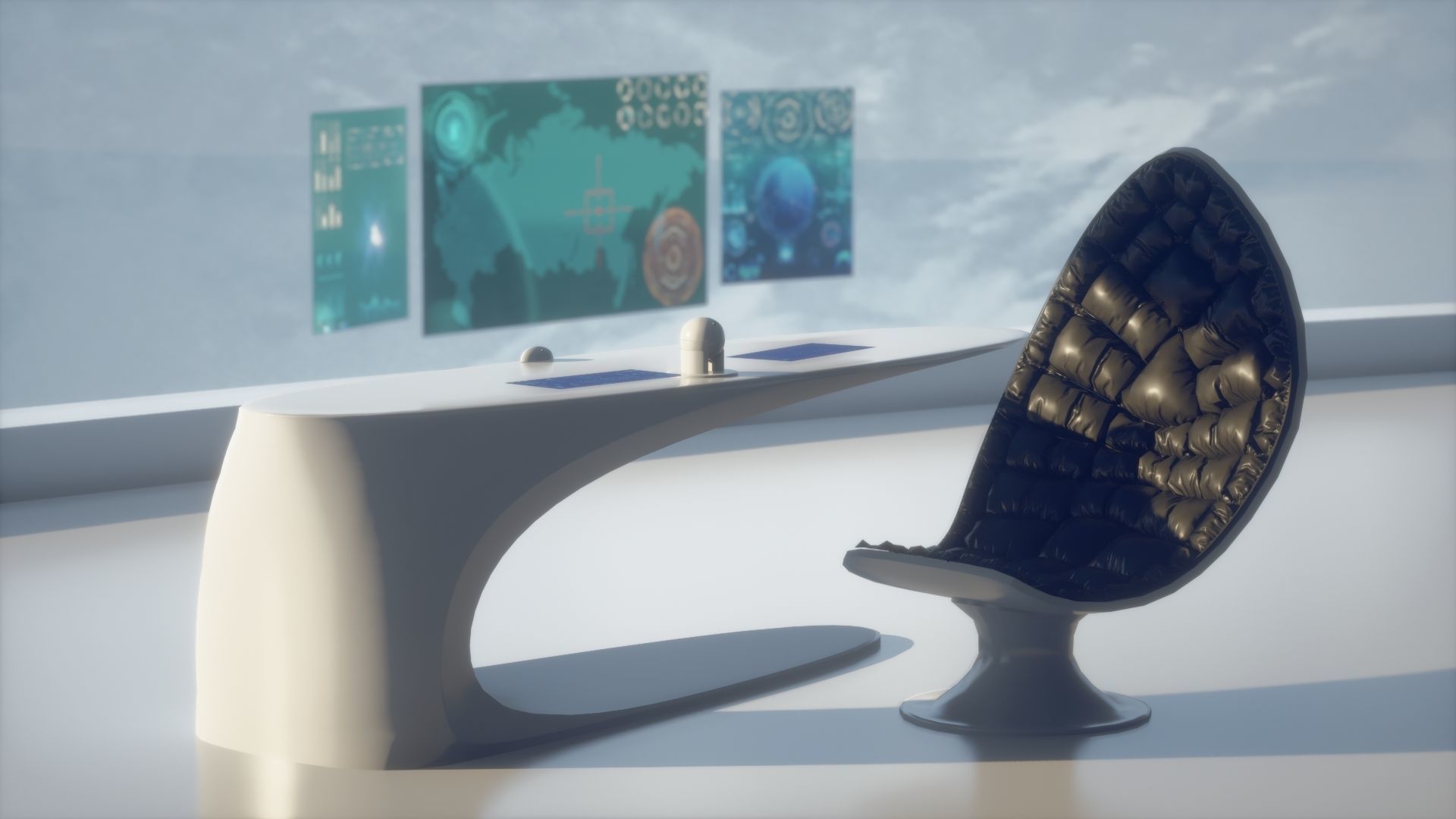 sci-fi big asset unreal and blender project 3D Model Collection_9