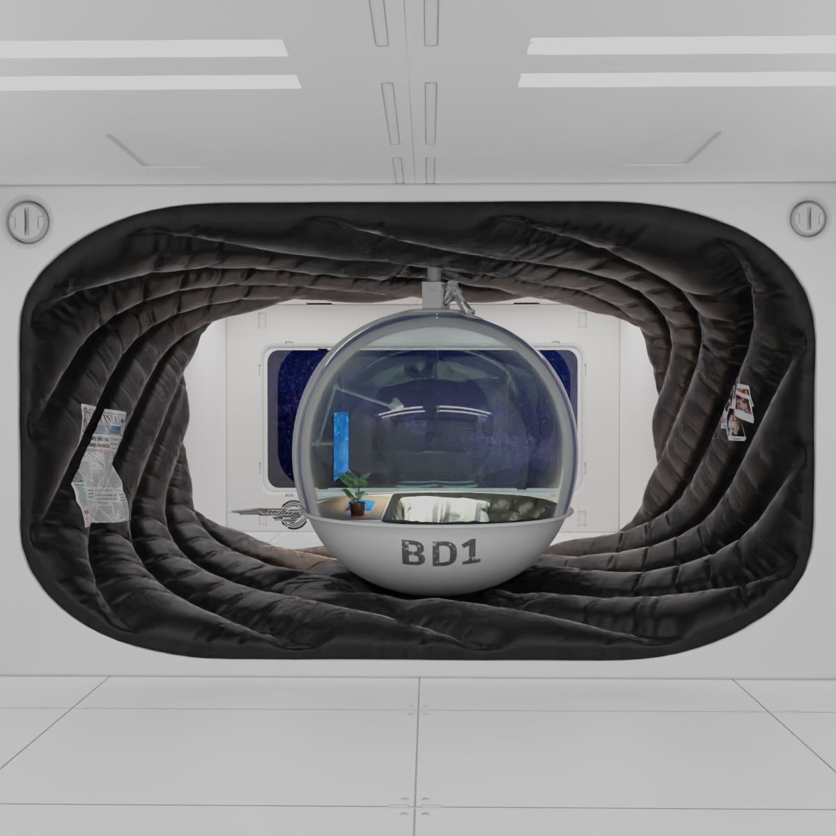 sci-fi big asset unreal and blender project 3D Model Collection_7