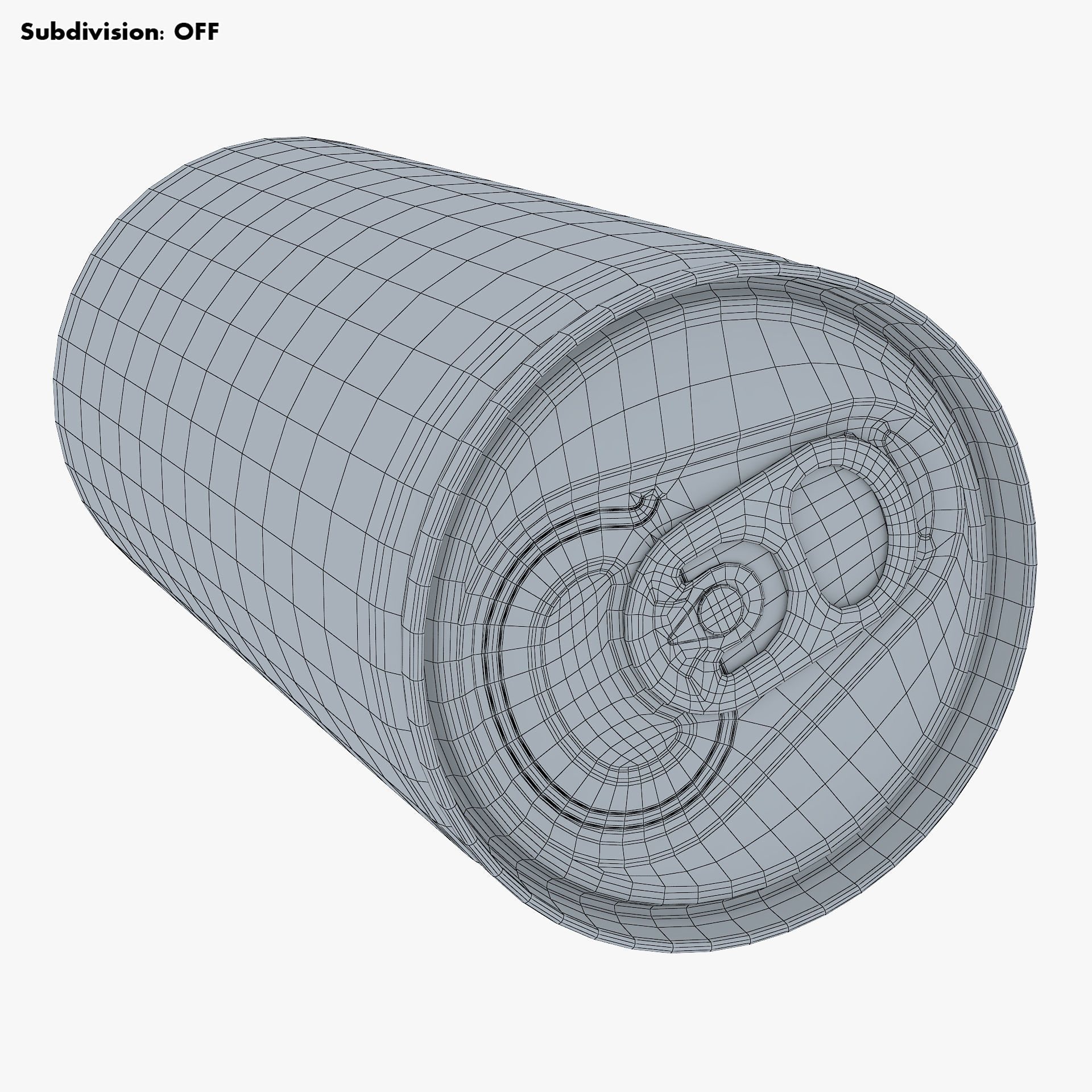 Aluminum Slim Can 180ml v 1 3D model_21