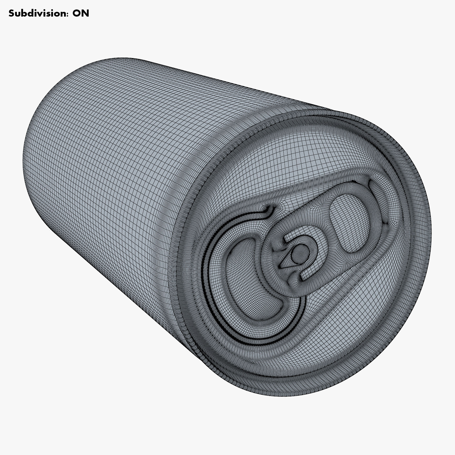 Aluminum Slim Can 180ml v 1 3D model_20