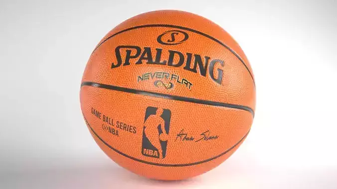 The Ultimate Game Ball Pro-Grade Basketball 3D Model