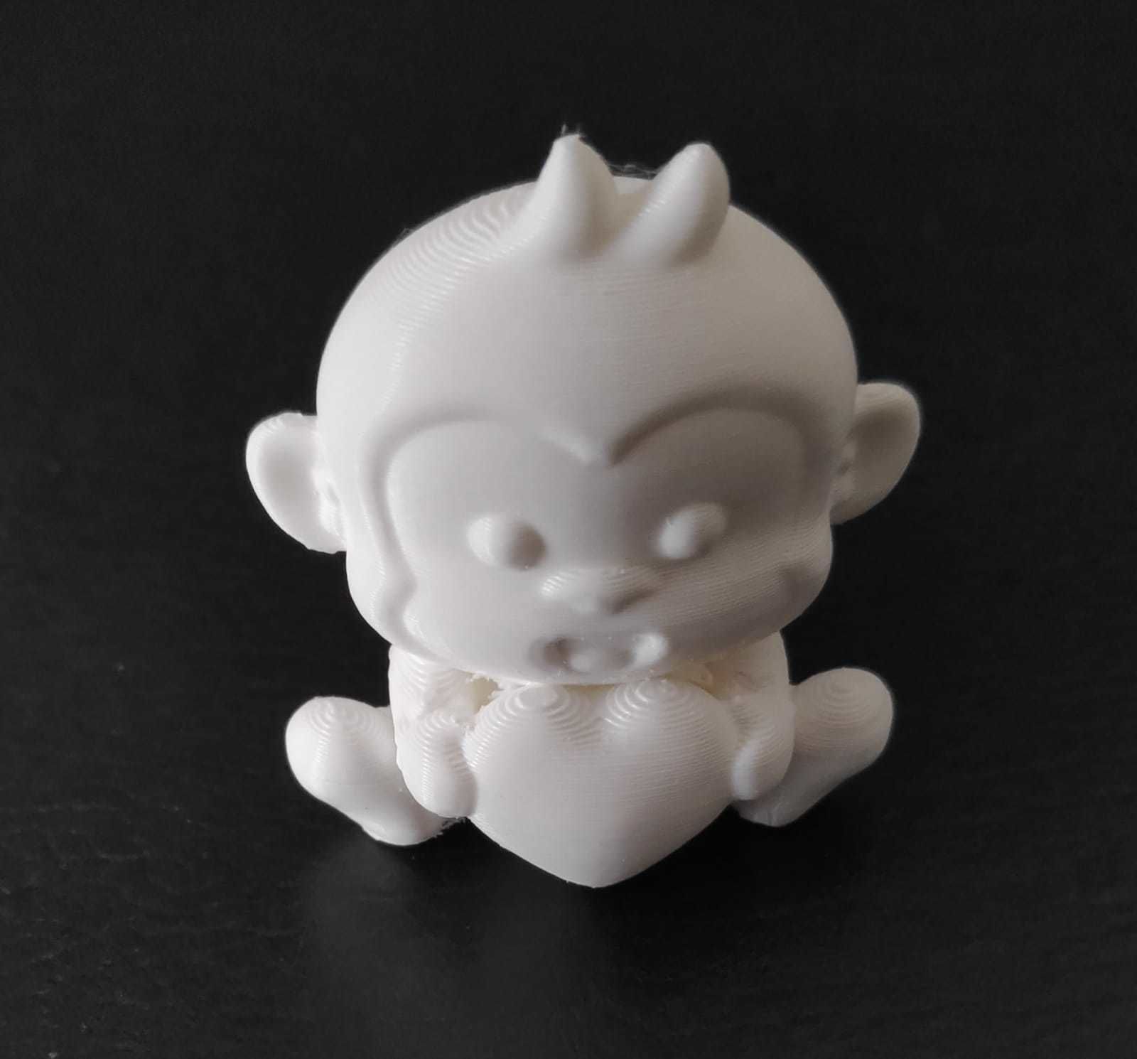 Monkey Heart 3D print model_11