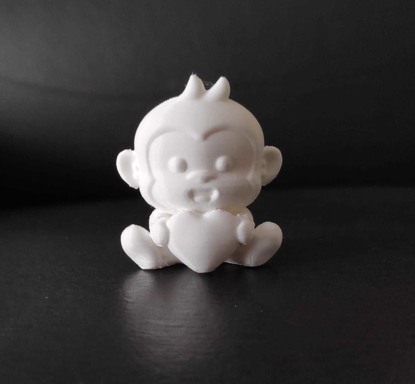 Monkey Heart 3D print model_4