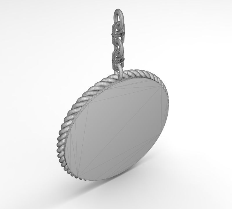 pendant Wind rose 3D print model_17