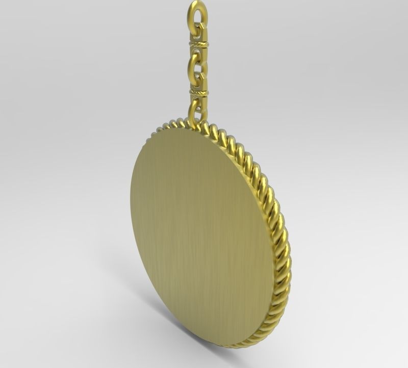 pendant Wind rose 3D print model_6