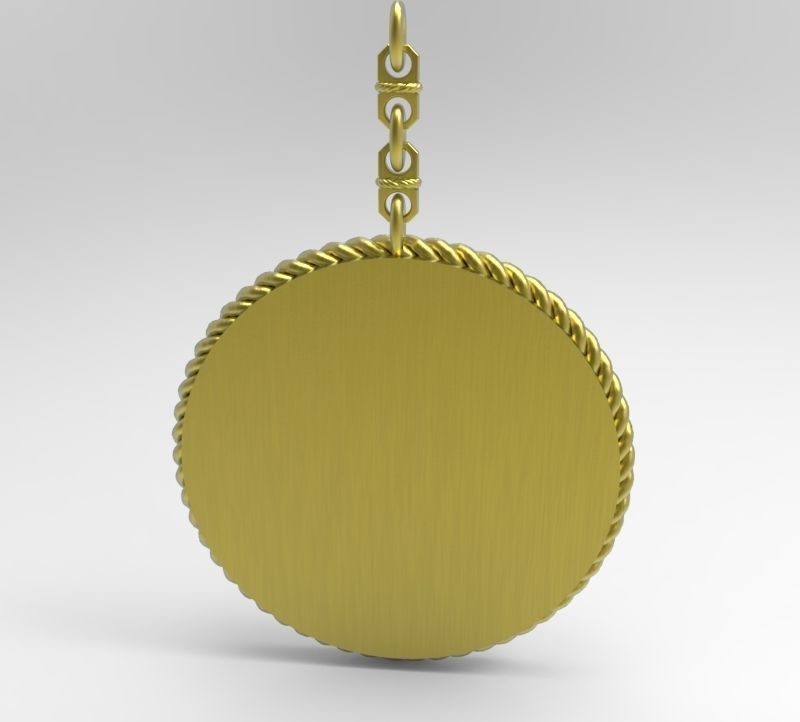 pendant Wind rose 3D print model_5