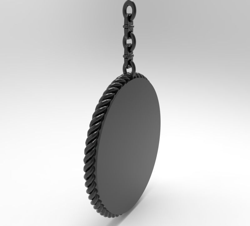 pendant Wind rose 3D print model_30