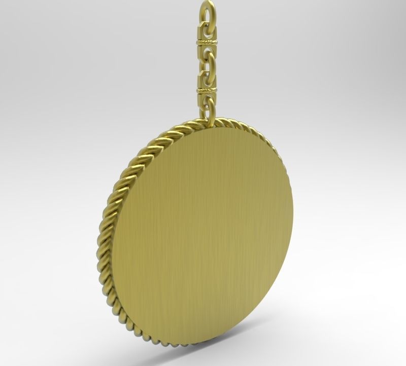 pendant Wind rose 3D print model_4