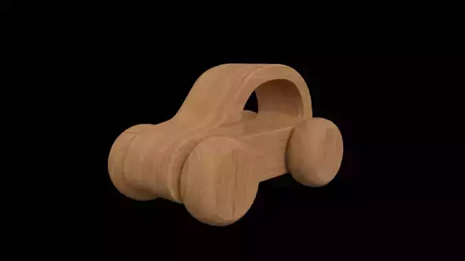 Wooden Toy Car