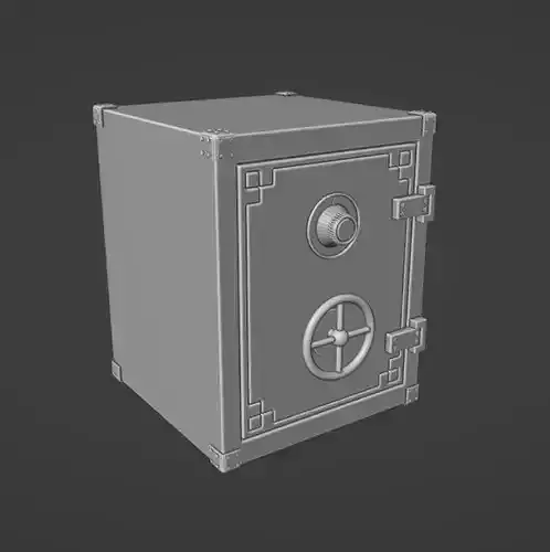 SAFE BOX - 1-35 scale diorama accessory