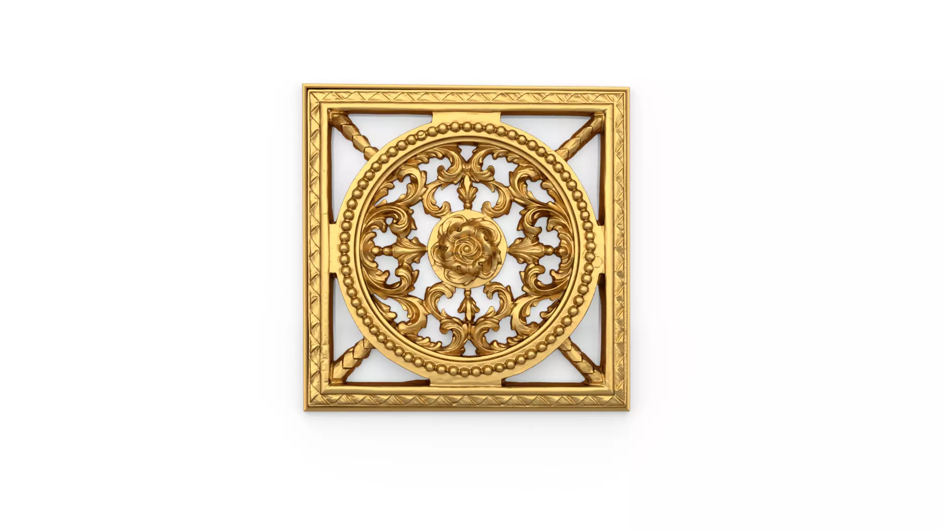 Classic decor ornament 192 3D print model_0