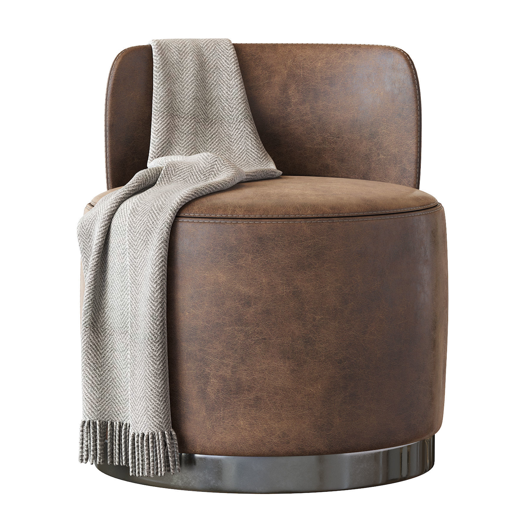 Pouf Andrew Martin 3D model_3