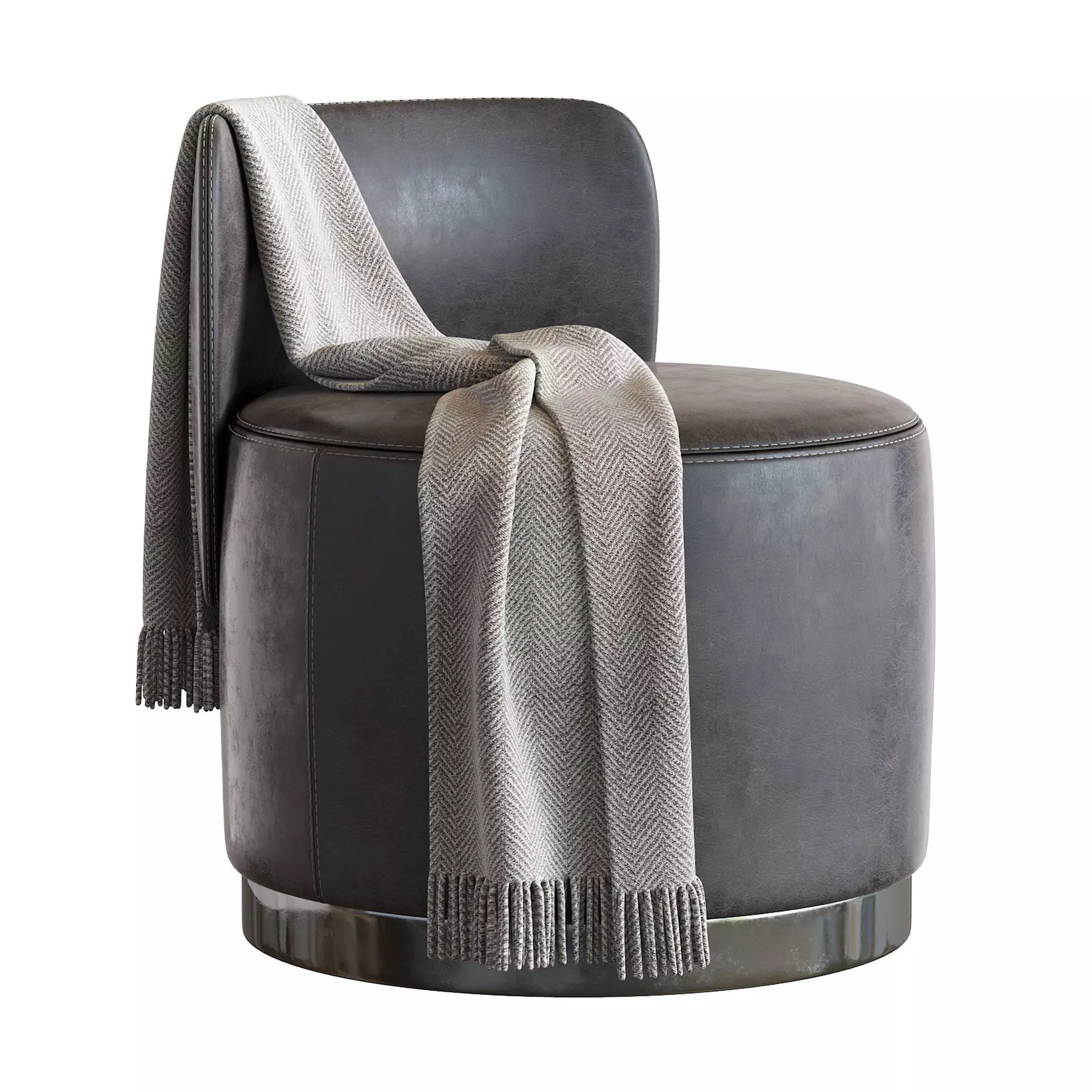 Pouf Andrew Martin 3D model_0