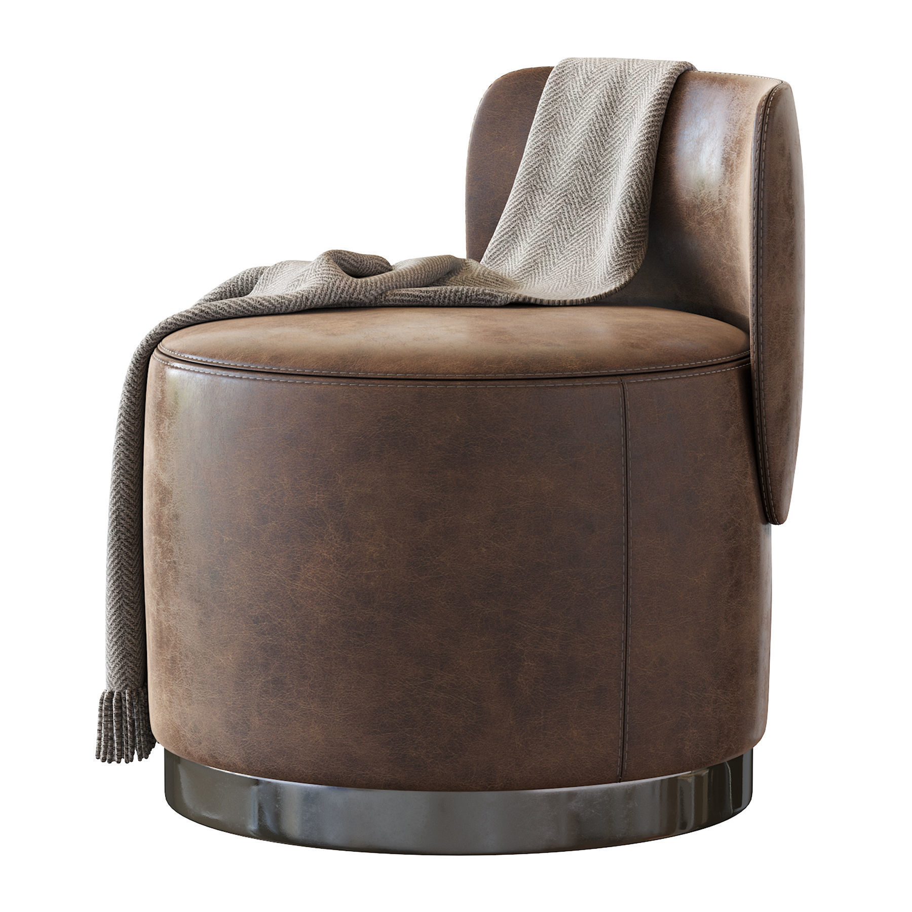 Pouf Andrew Martin 3D model_1