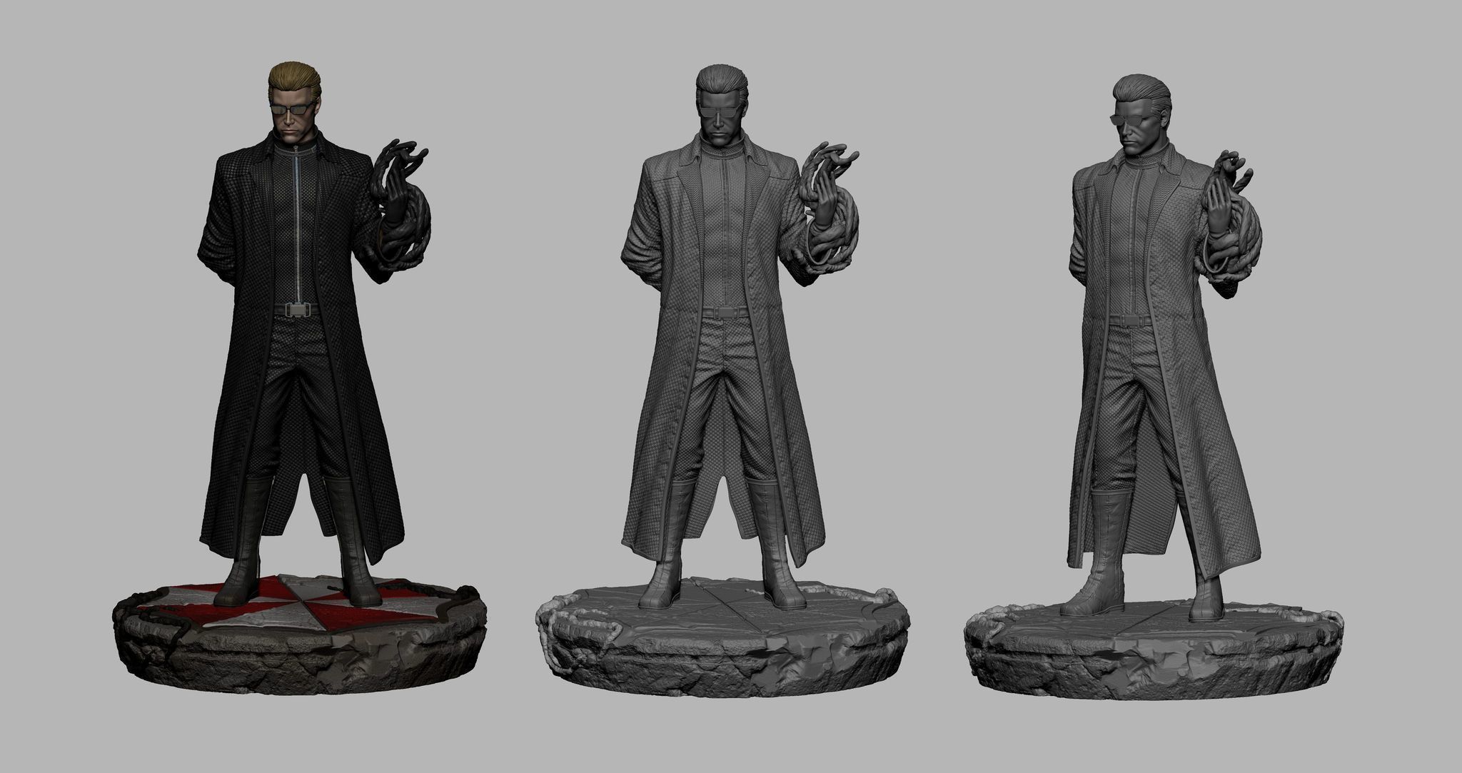 Wesker Resident Evil 5 3D print model_16