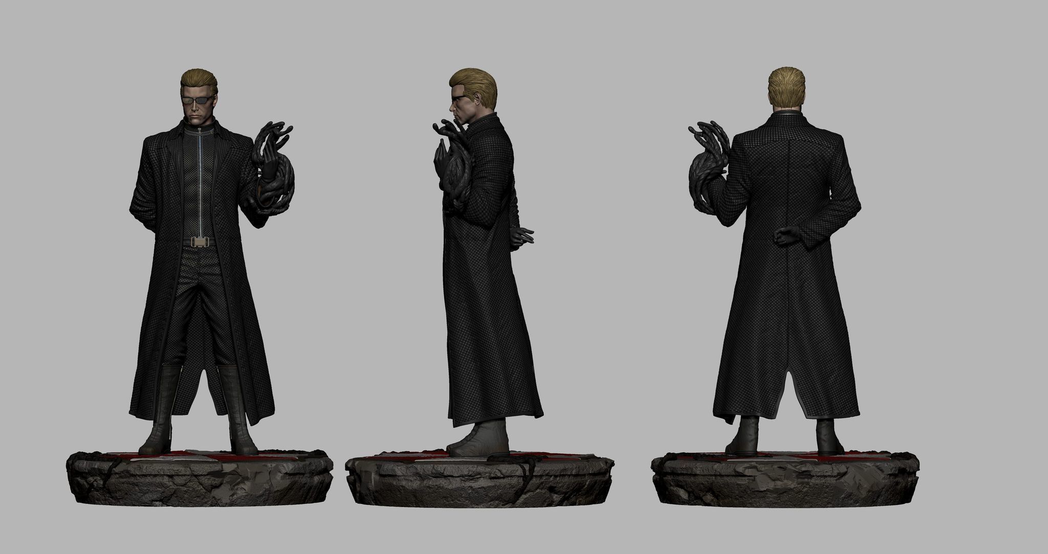 Wesker Resident Evil 5 3D print model_17