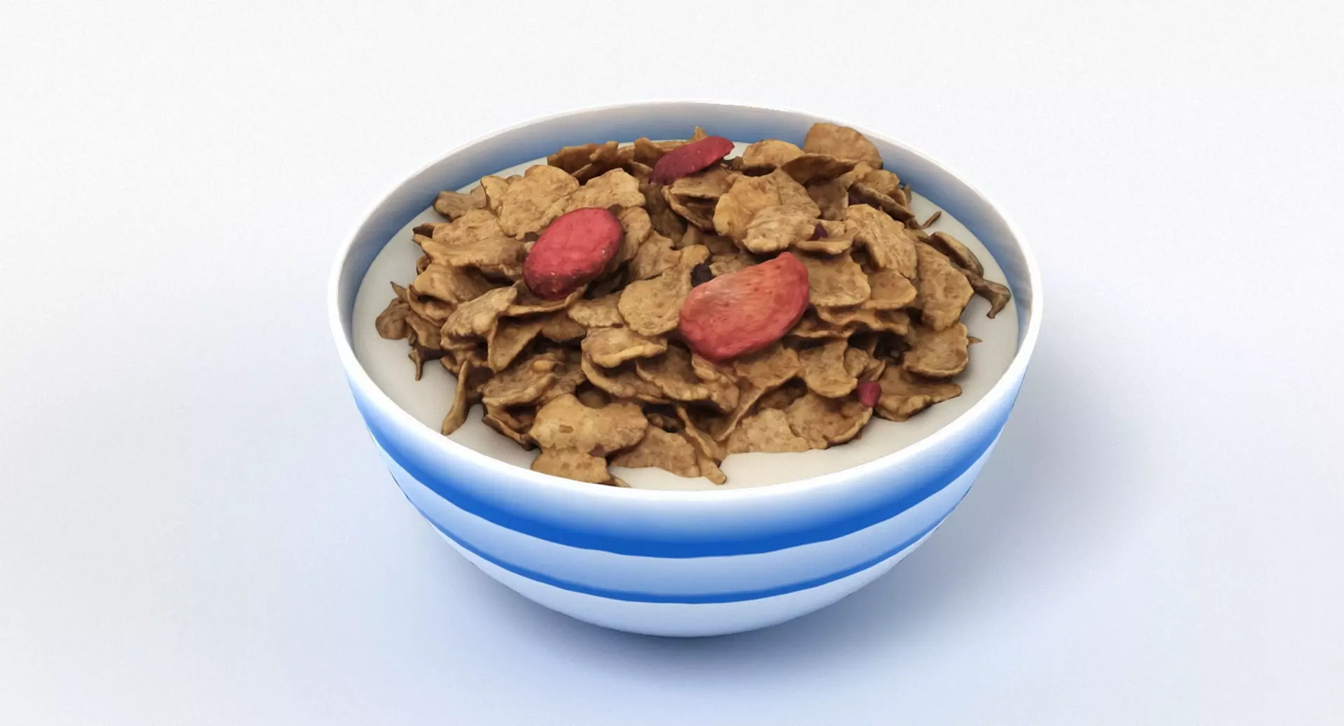Bowl of Cereal 3 3D model