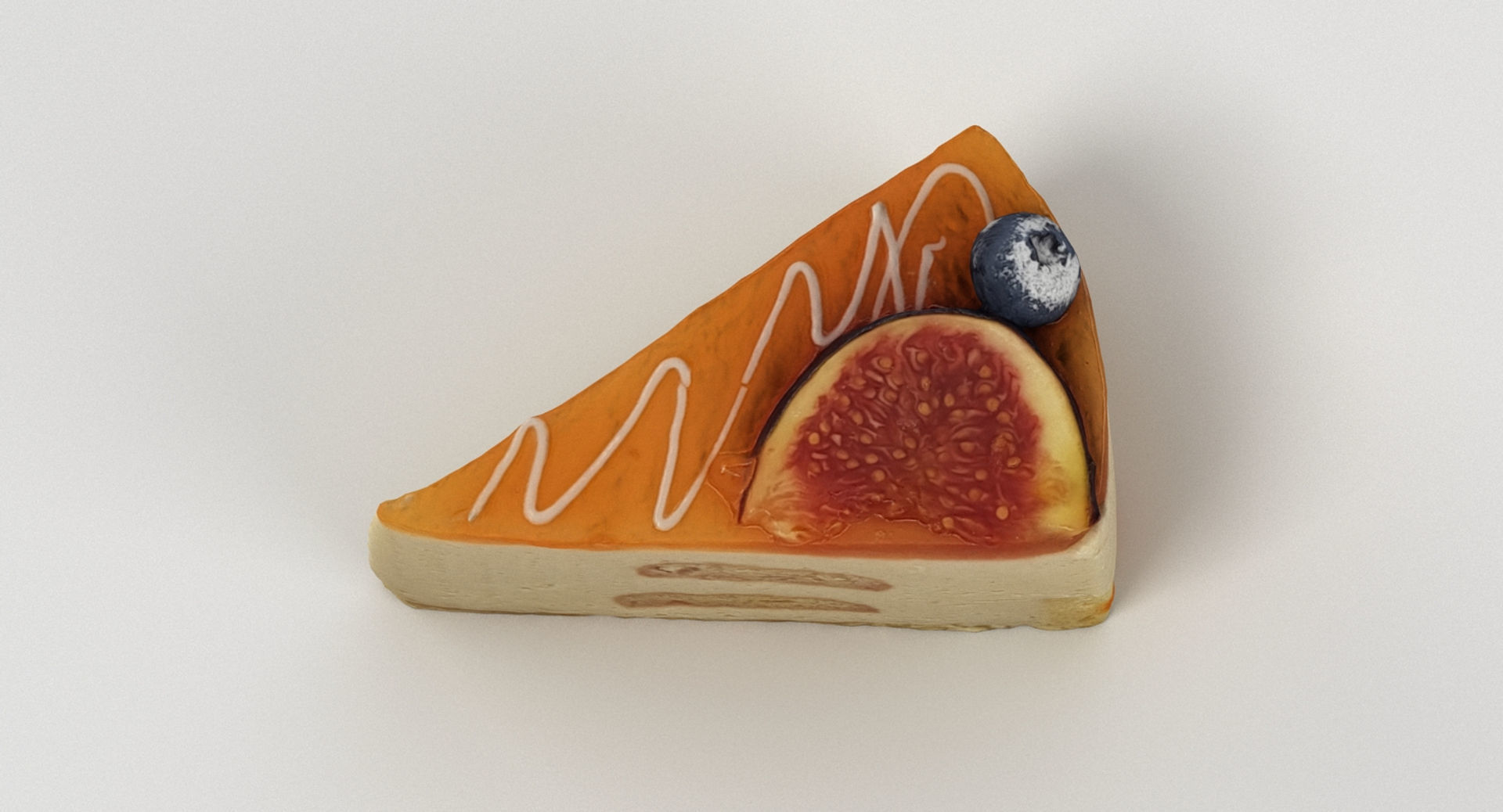 Cake Slice 013 3D model_2