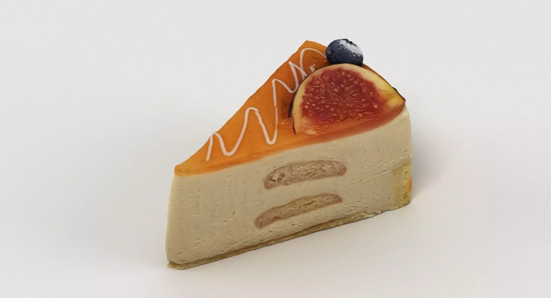 Cake Slice 013 3D model_0