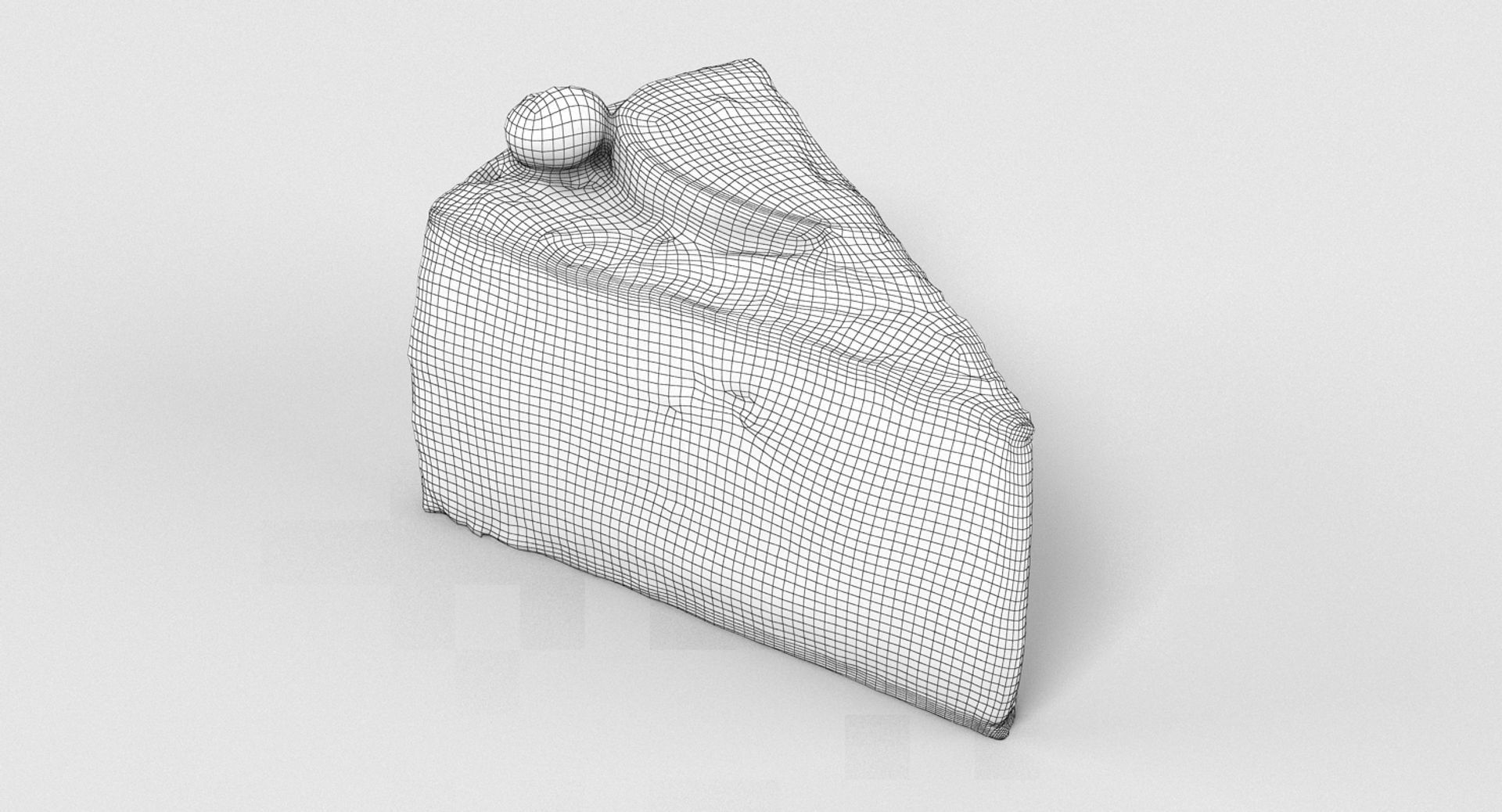Cake Slice 013 3D model_7