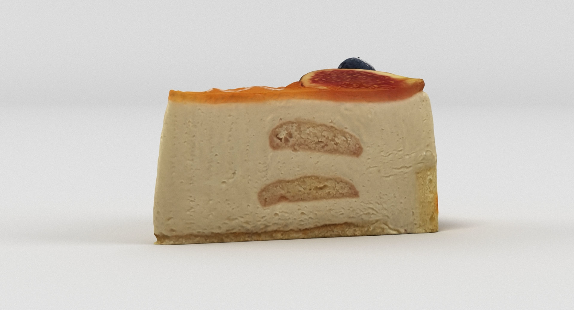 Cake Slice 013 3D model_3