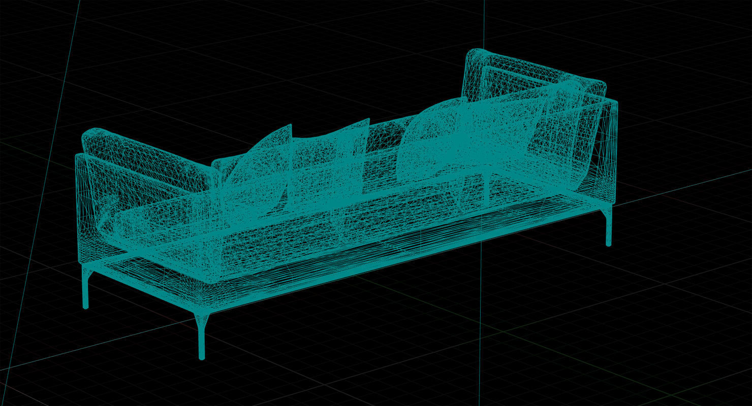 Dedon Mu Sofa 002 UE4 3D model_10
