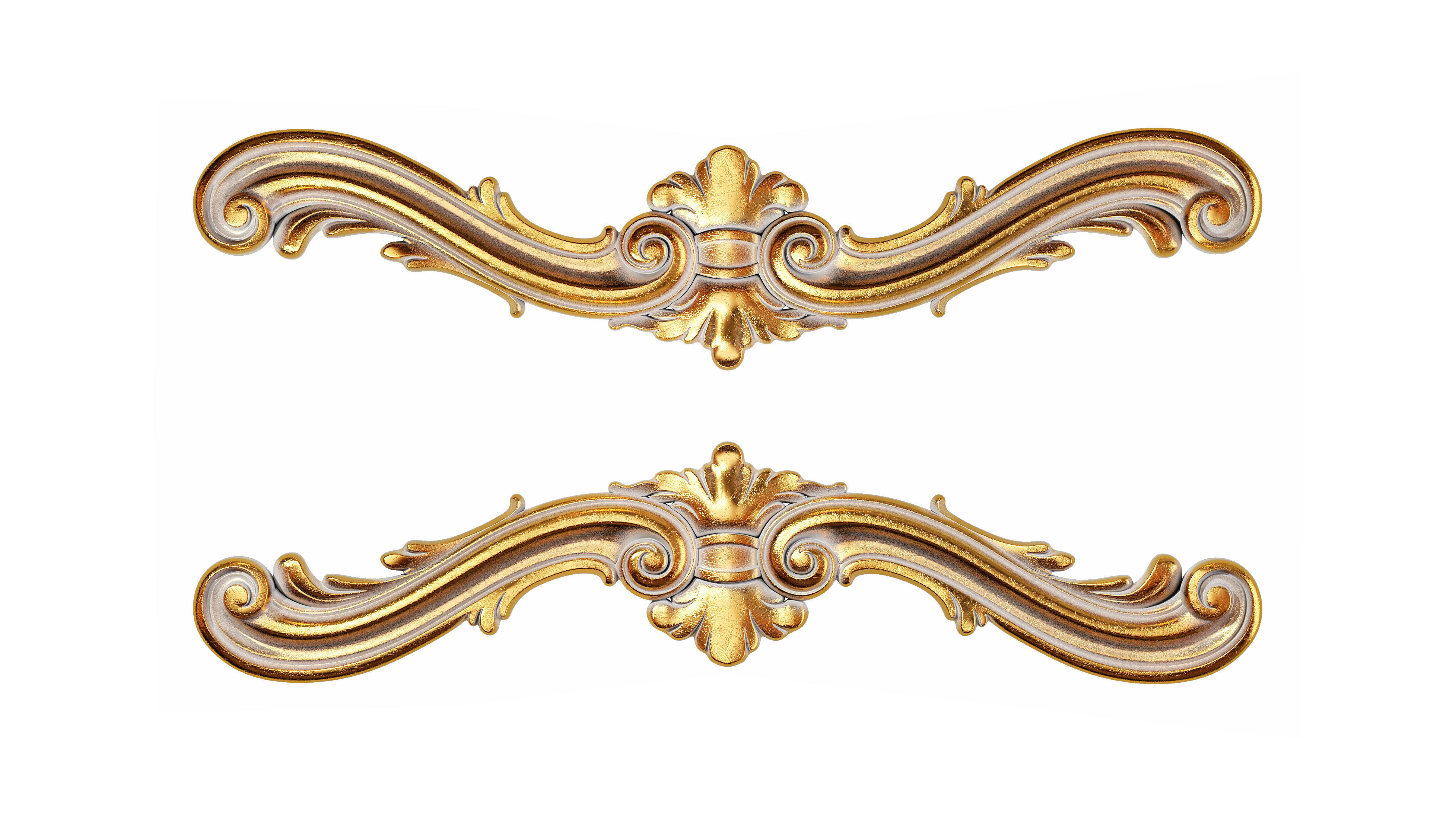 Classic carved 138 3D model_1