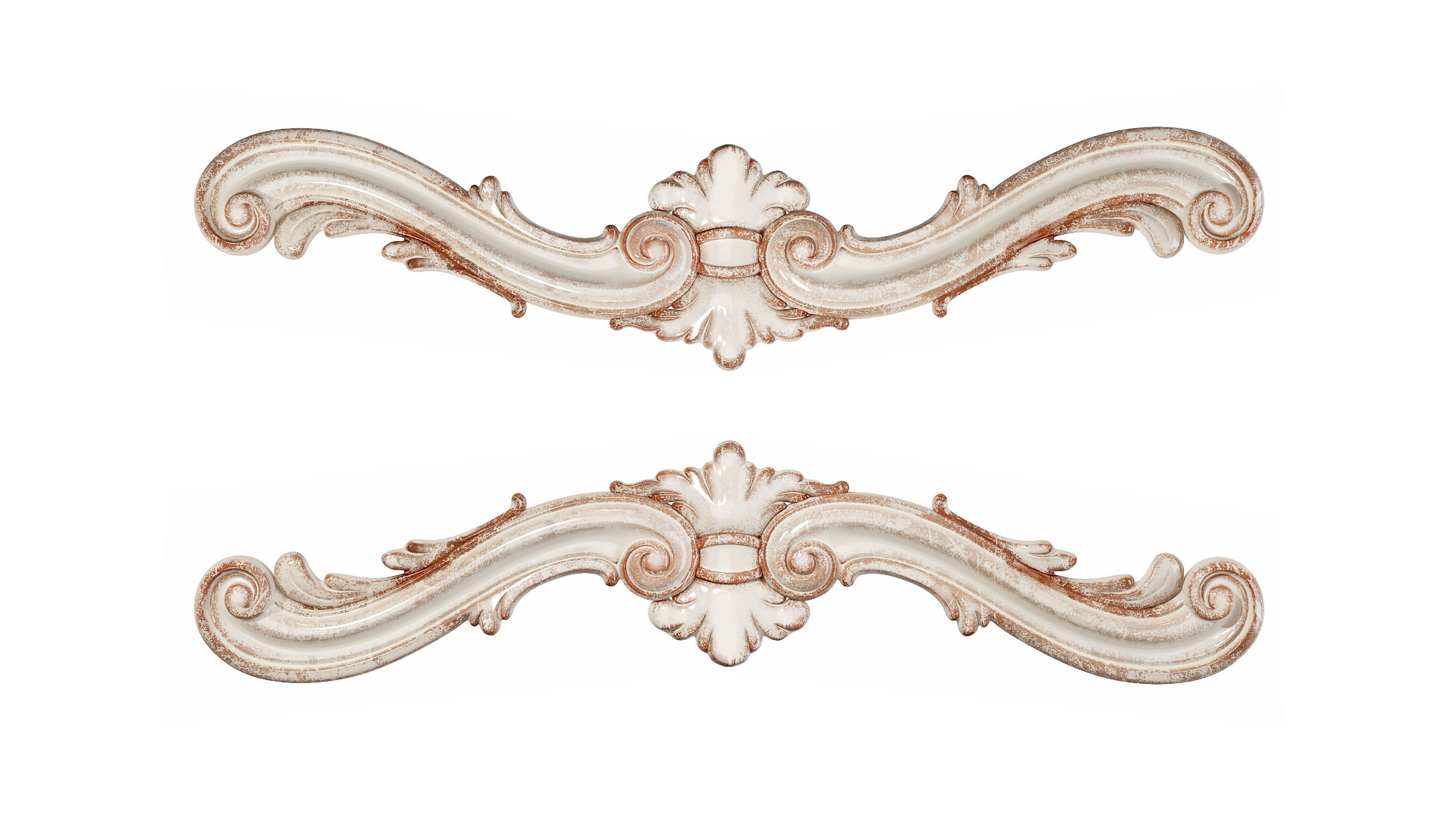 Classic carved 138 3D model_3