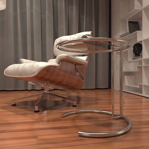 Loft Studio Scene 3D model 3