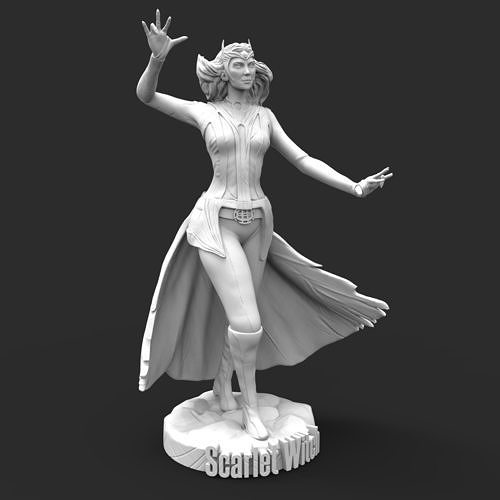 Wanda Maximoff multiverse of madness 3D print model