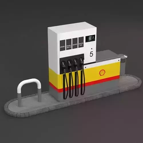 Shell Gas Pump